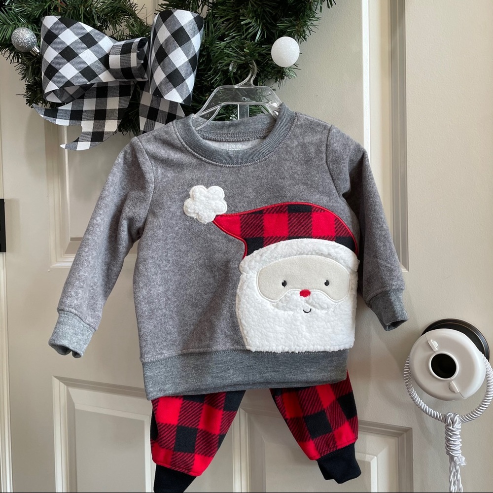 NWOT CHRISTMAS SANTA SWEATSUIT OUTFIT